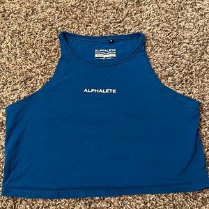Alphalete blue medium tank
